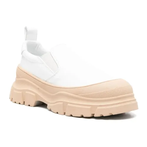 Chunky Sole Leather Sneakers - Sofie D'hoore - Modalova