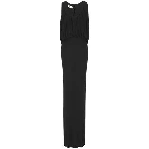 Saint Laurent Dresses Black - Saint Laurent - Modalova