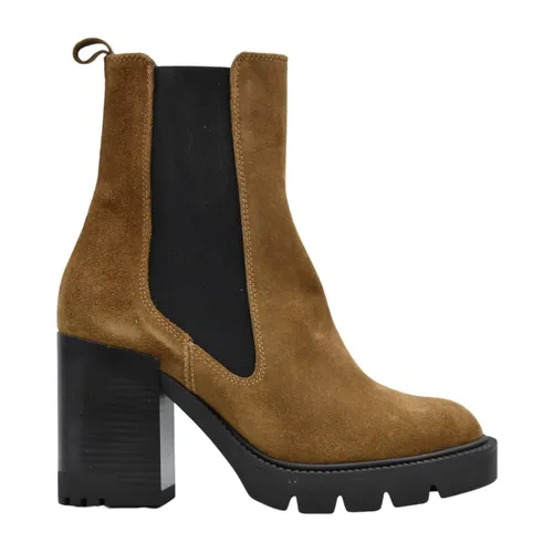 Vanity Cuoio Boots - Janet & Janet - Modalova