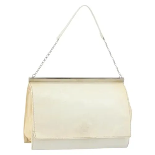 Pre-owned Leather Shoulder Bag - Prada Vintage - Modalova