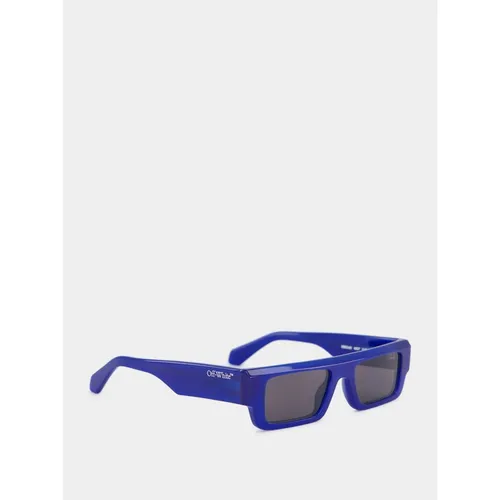 Pittsburgh Rectangular Sunglasses - Off White - Modalova