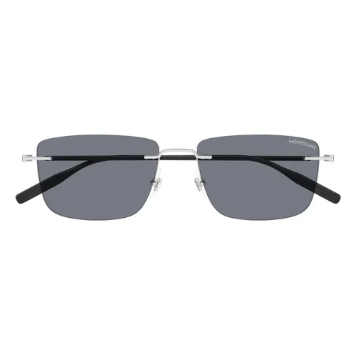 Rectangular Sunglasses - Montblanc - Modalova