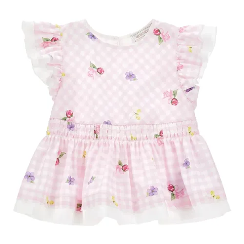 Ruffled Top - Monnalisa - Modalova