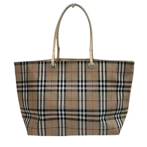 Pre-owned Nylon Tote Bag - Burberry Vintage - Modalova