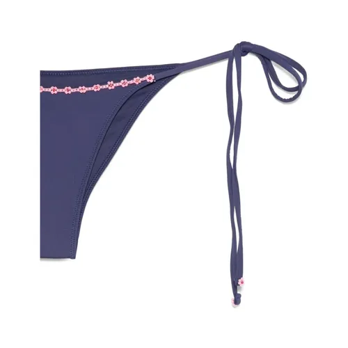 Miblo Tie-Side Bikini Bottom - Frankies Bikinis - Modalova