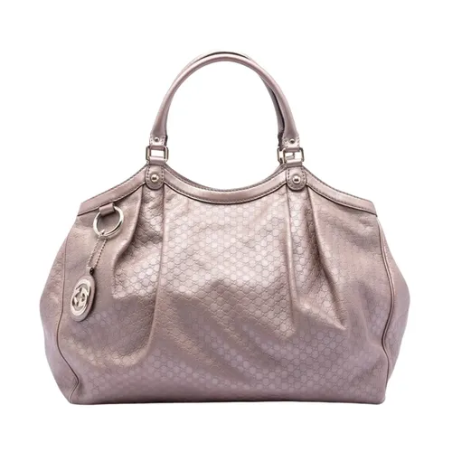 Pre-owned Vintage Microguccissima Tote Bag - Gucci Vintage - Modalova