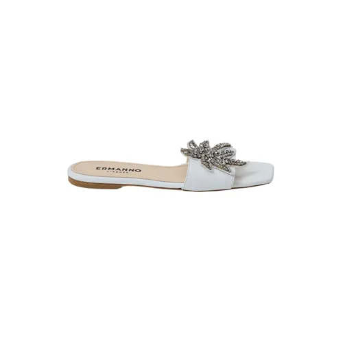 Swarovski Embellished Sliders - Ermanno Scervino - Modalova