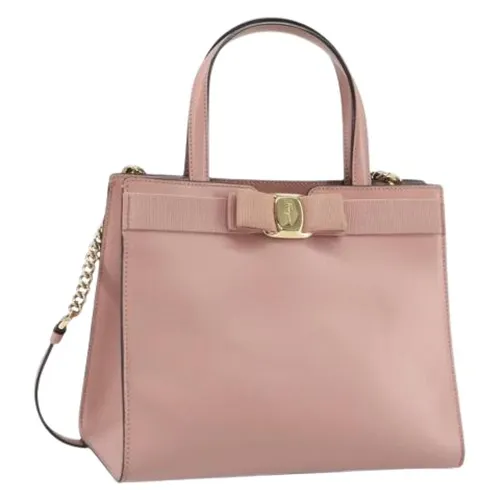 Pre-owned Leather Handbag - Salvatore Ferragamo Pre-owned - Modalova