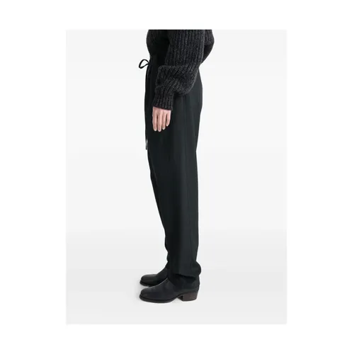 Grey Drawstring Waistband Side Pockets Pants - Lemaire - Modalova