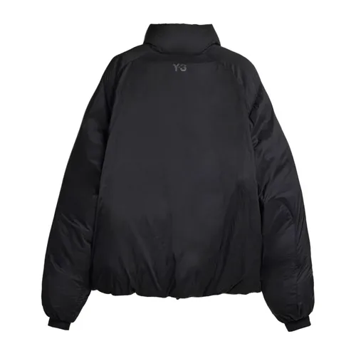 Black Down Jacket Zip Closure - Y-3 - Modalova