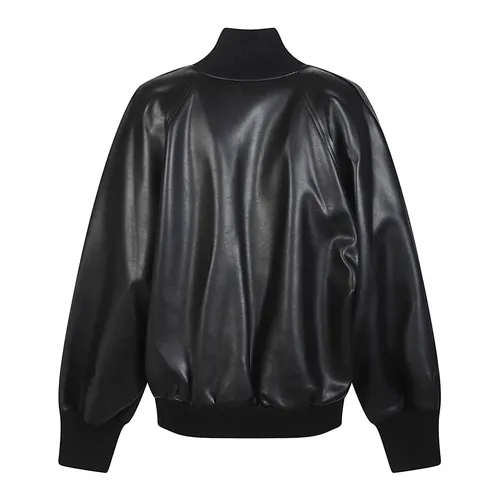 Oversized Turtle Bomber Jacket to Hip - Norma Kamali - Modalova