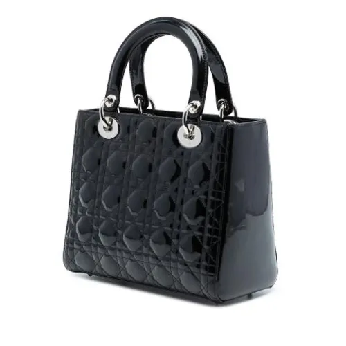 Pre-owned Leather Handbag - Dior Vintage - Modalova
