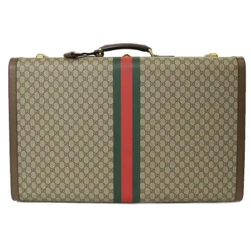 Pre-owned Canvas Travel Bag - Gucci Vintage - Modalova