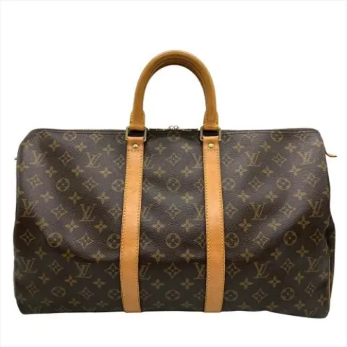 Pre-owned Vintage Canvas Weekend Bag - Louis Vuitton Vintage - Modalova