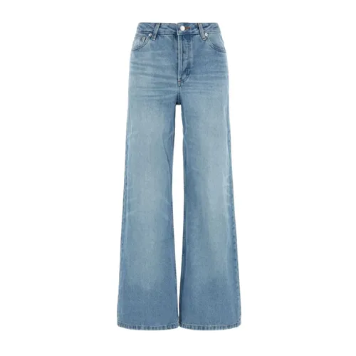 Blue Jeans with Front Button Closure - A.p.c. - Modalova