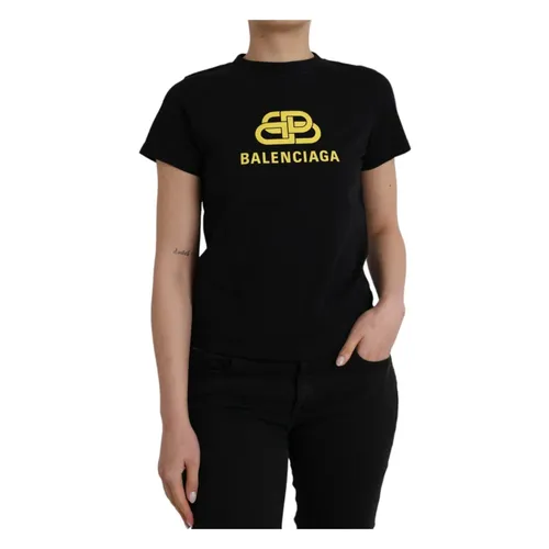 Logo Print T-Shirt - Balenciaga - Modalova