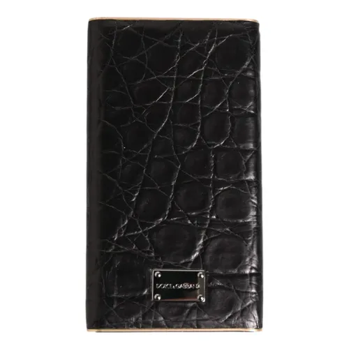 Chic Pink Leather Power Bank - Dolce & Gabbana - Modalova