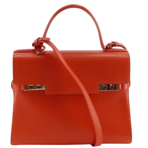Pre-owned Leather Handbag - Delvaux Pre-owned - Modalova