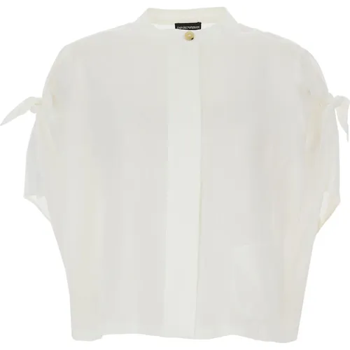 Camicia Bianca Leggera - Emporio Armani - Modalova