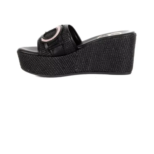 Platform Slide Sandals - Casadei - Modalova