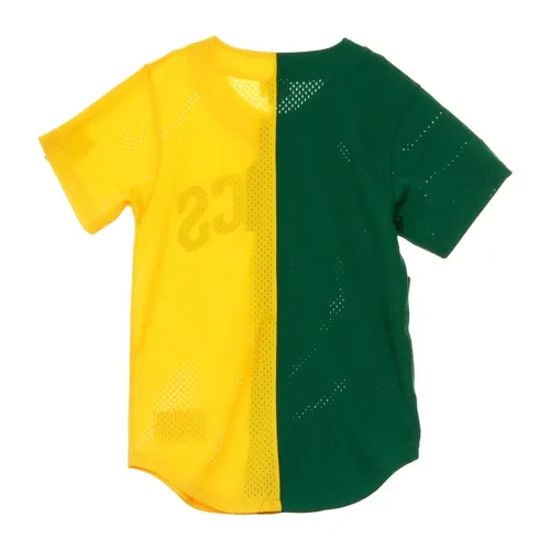 TEE Split Mesh Button Front Seasup - Mitchell & Ness - Modalova