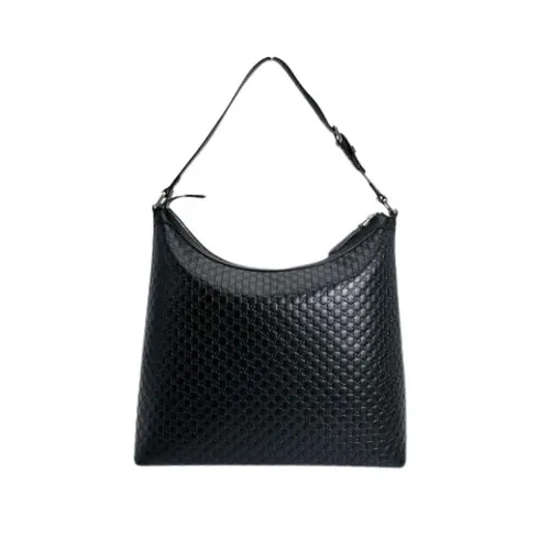 Pre-owned Leather Shoulder Bag - Gucci Vintage - Modalova