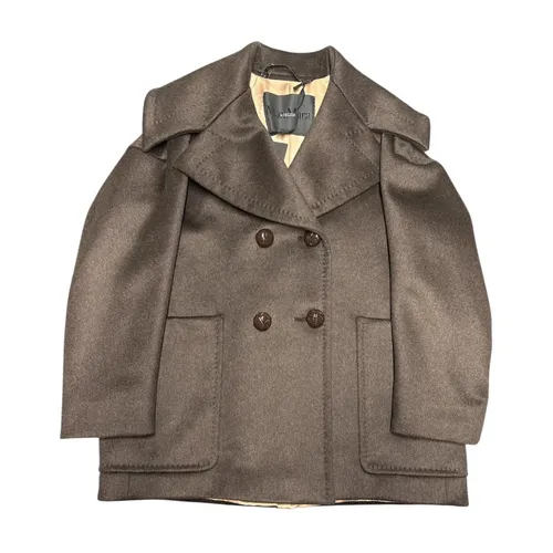 Mario Double-Breasted Coat - Max Mara - Modalova