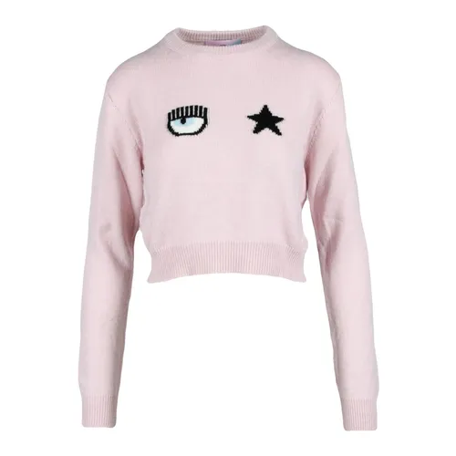 Knitwear > Round-neck Knitwear - - Chiara Ferragni Collection - Modalova