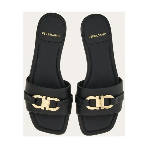 Elisir Nero Leah Sliders - Ferragamo - Modalova