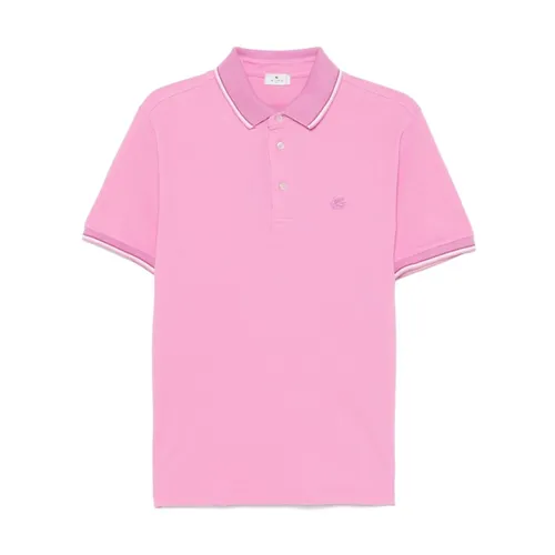 Etro - Tops > Polo Shirts - Pink - Etro - Modalova