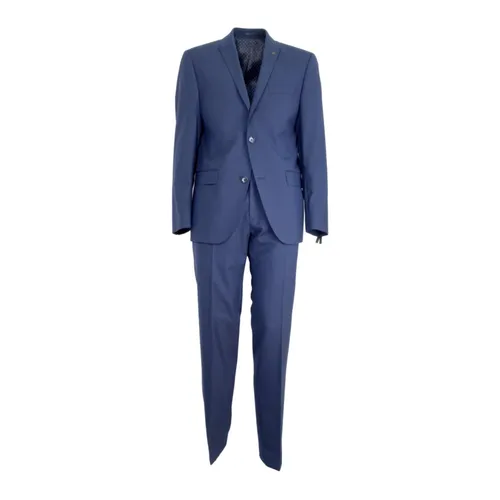 Blue Wool Blend Mens Suit - ROY Robson - Modalova