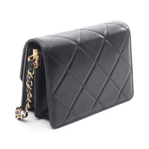 Pre-owned Leather Shoulder Bag - Chanel Vintage - Modalova