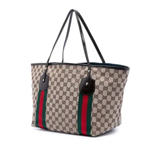 Pre-owned Jolie Web Tote Bag - Gucci Vintage - Modalova