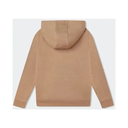 Basic Hooded Sweatshirt with Front Print - Hugo - Modalova
