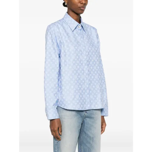 Monogram-patterned Shirt - Casablanca - Modalova
