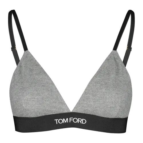 Logo Strap Triangle Bra - Tom Ford - Modalova