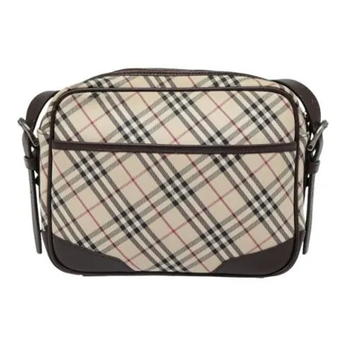 Pre-owned Canvas Shoulder Bag - Burberry Vintage - Modalova