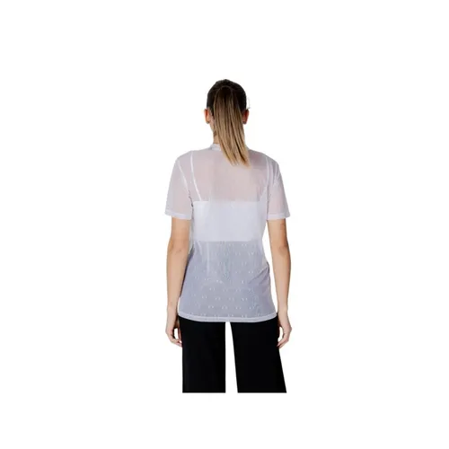 Mesh Top See-Through Overlay - Armani Exchange - Modalova