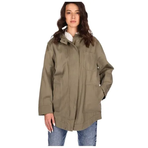 Hooded Jacket with Pockets - Twinset - Modalova