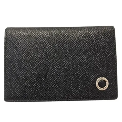 Pre-owned Leather wallets - Bvlgari Vintage - Modalova