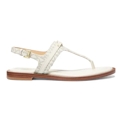 T-bar Sandal with Logo Print - Michael Kors - Modalova