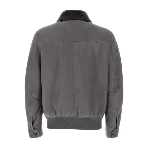 Standing Collar Jacket - Brioni - Modalova