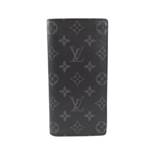 Pre-owned Monogram Eclipse Long Wallet - Louis Vuitton Vintage - Modalova