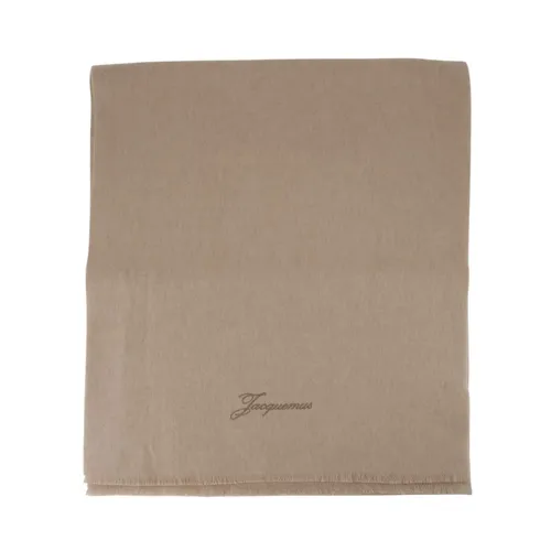 Wool Tailored Scarf - Beige - Jacquemus - Modalova