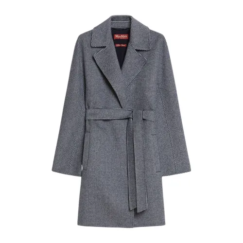 Woolen cardigan coat with design - Max Mara Studio - Modalova