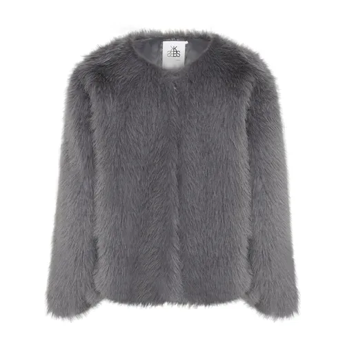 Faux Fur Jacket Thunderstorm - Karen by Simonsen - Modalova