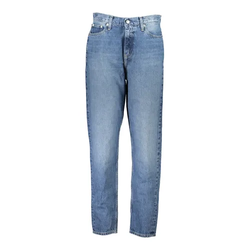 Vaqueros Mom Azul Lavado Logo - Calvin Klein - Modalova