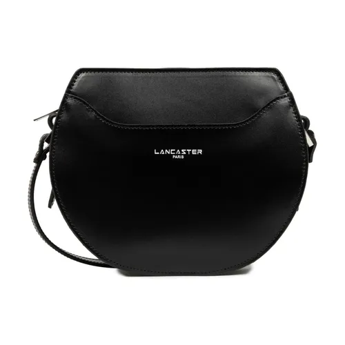 Black Zippered Half Moon Bag - Lancaster - Modalova