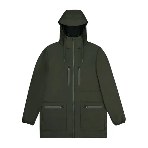 Cargo Long Jacket - Rains - Modalova