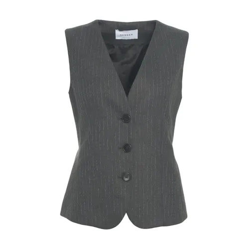 Gender - Jackets > Vests - Gray - Gender - Modalova